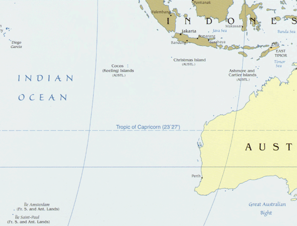 Australia map