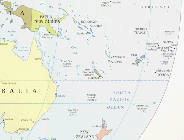 Niue map