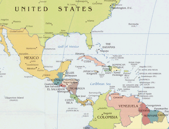 United States map