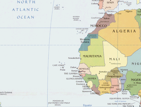 Spain map